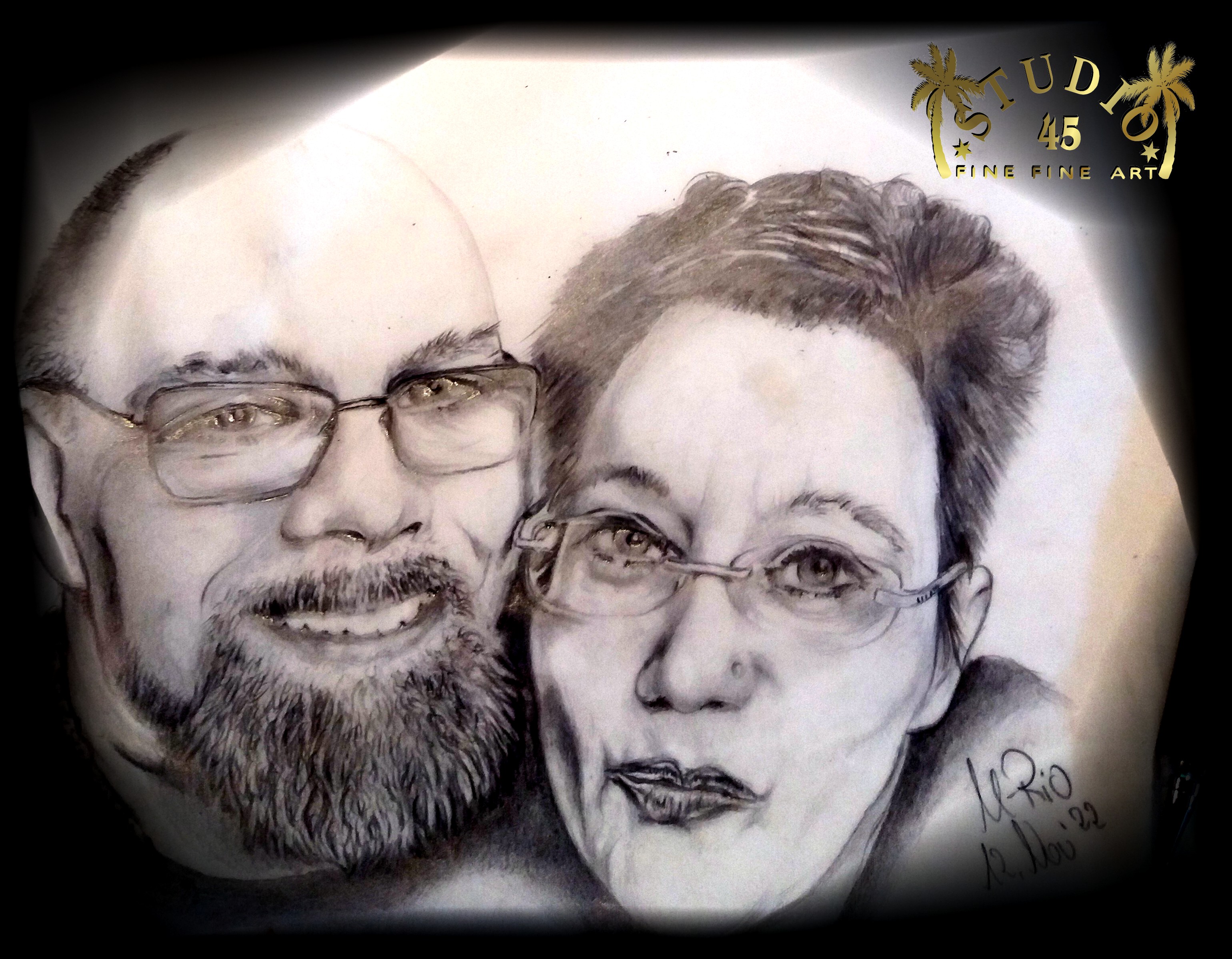 TORSTE n TANJ a Skizze vorlage ! Recklinghausen STUDIO 45